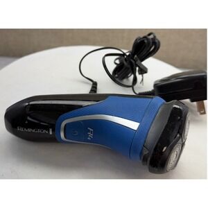Remington R4 Rotary Shaver Mens Cordless Electric Razor Black Blue PR1240